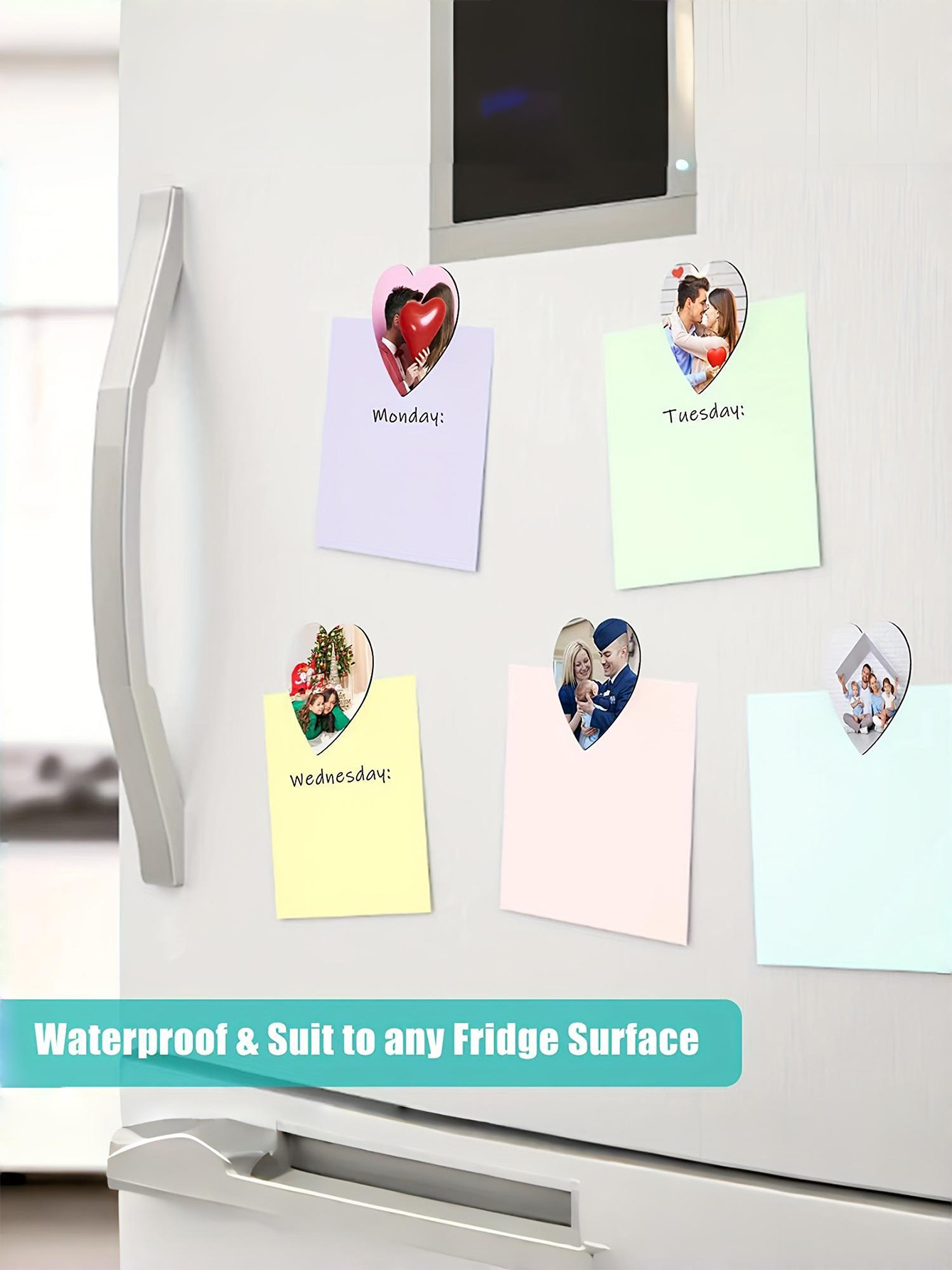 DIY Photo Memory Custom Fridge Magnets
